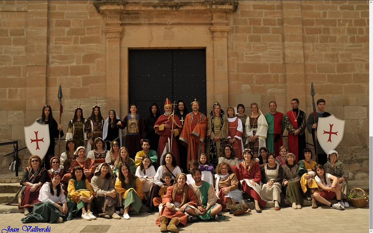 Festa de Sant Jordi i el Drac a Puigverd de Lleida