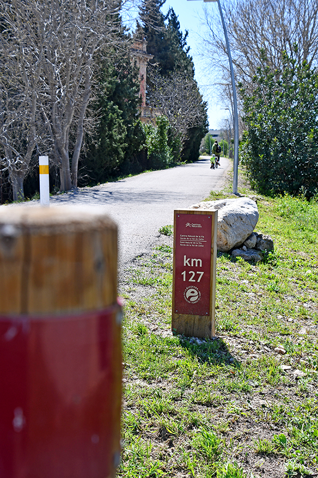 La Via Verda de la Val de Zafán, camí de sensacions al seu pas per Roquetes ***