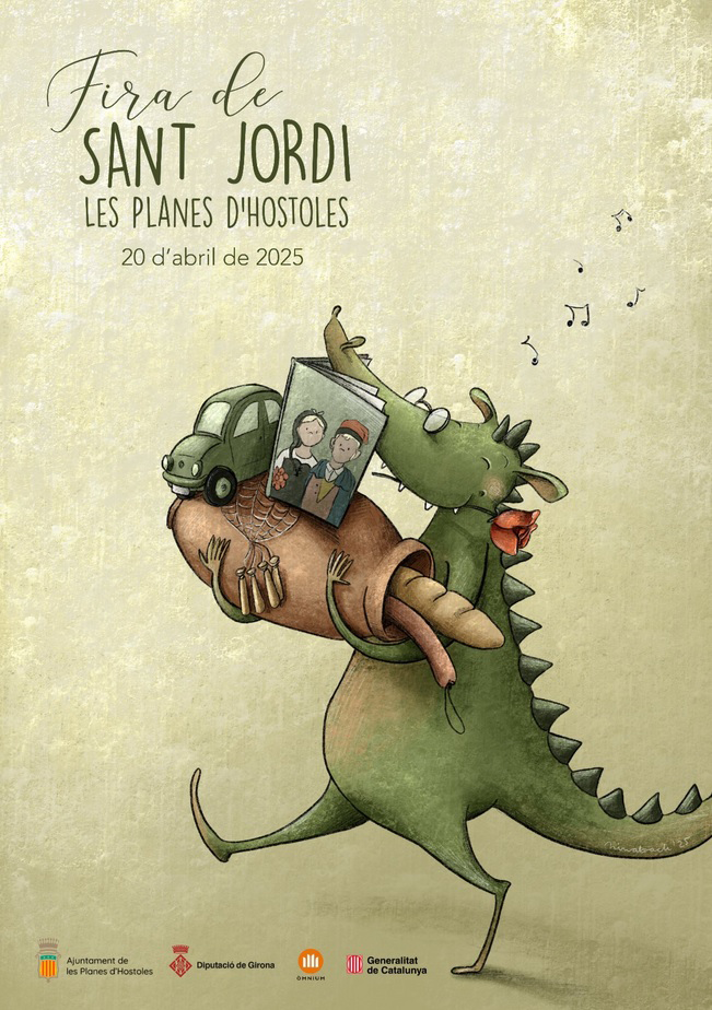 Fira de Sant Jordi a les Planes d'Hostoles