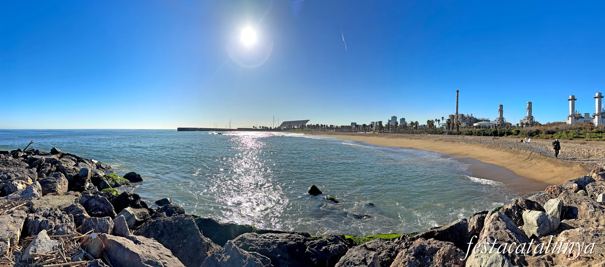 Sant Adrià de Besòs - Mirador de la desembocadura del riu Besòs 