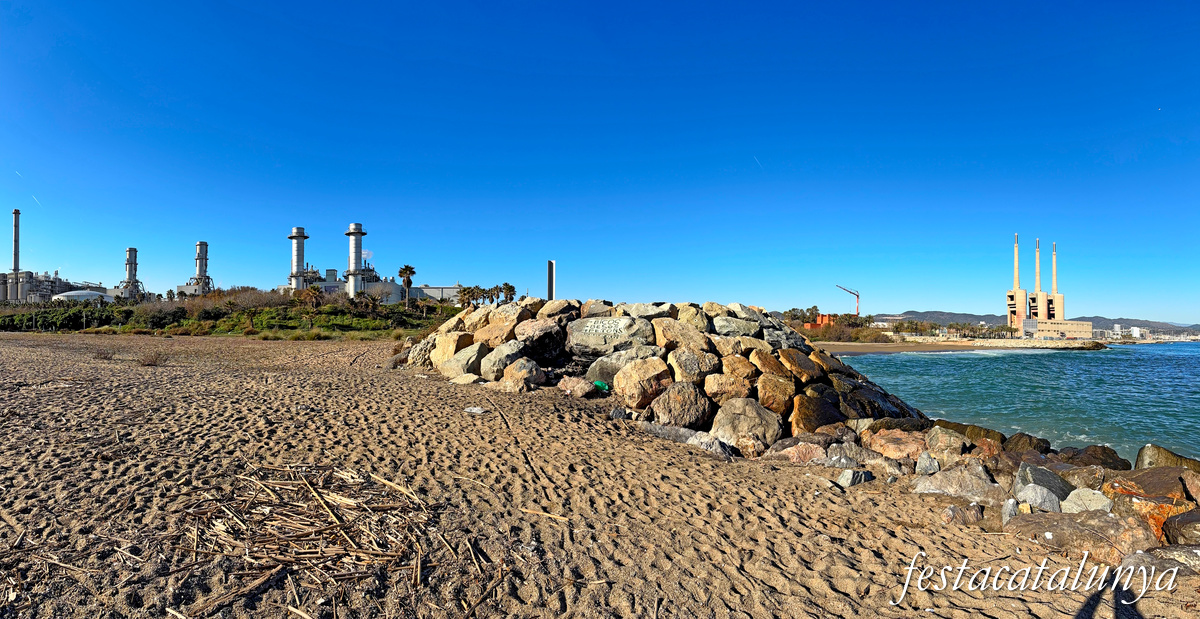 Sant Adrià de Besòs - Mirador de la desembocadura del riu Besòs