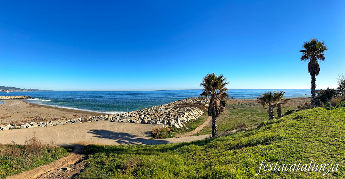 Sant Adrià de Besòs - Mirador de la desembocadura del riu Besòs