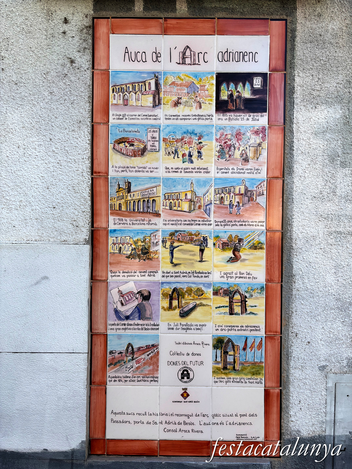 Sant Adrià de Besòs - Murals de la fàbrica Polydor