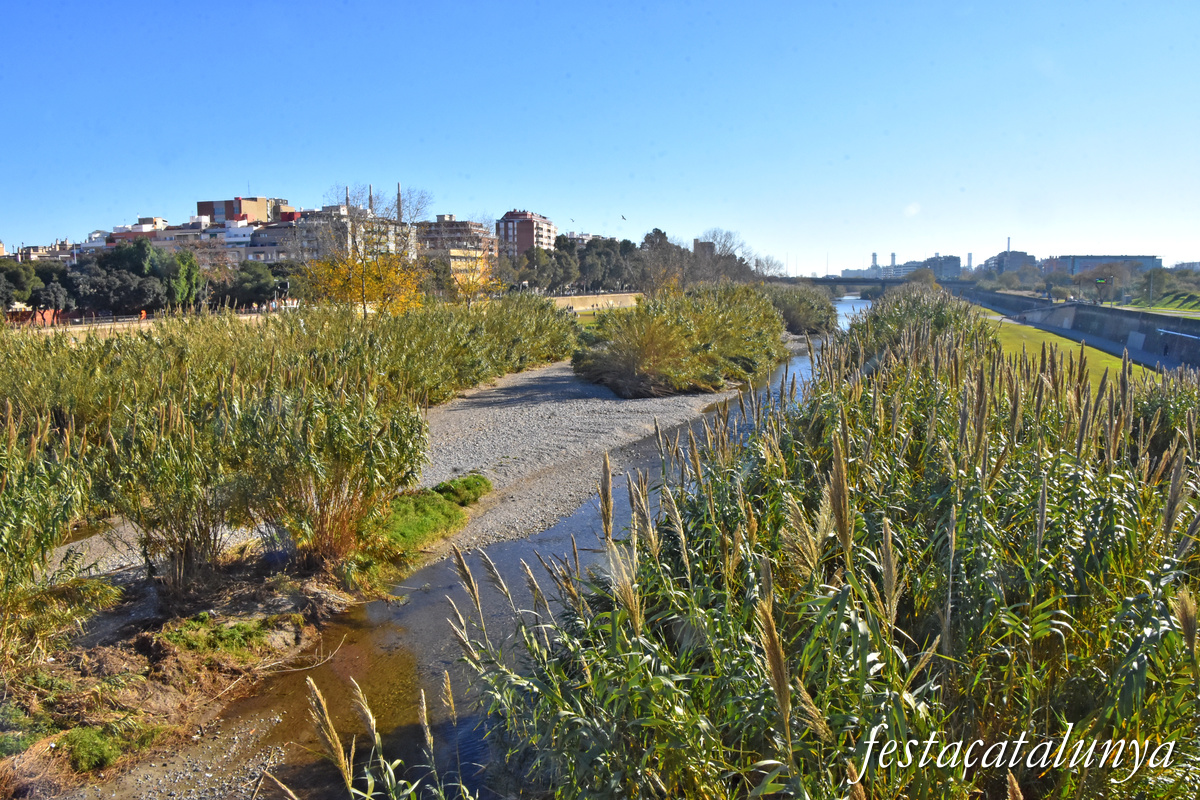 Sant Adrià de Besòs - Parc fluvial de la llera del riu Besòs