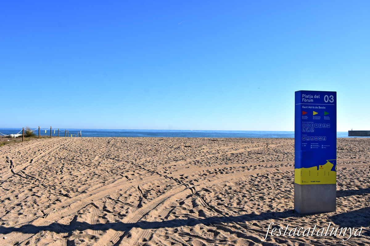 Sant Adrià de Besòs - Platja del Fòrum