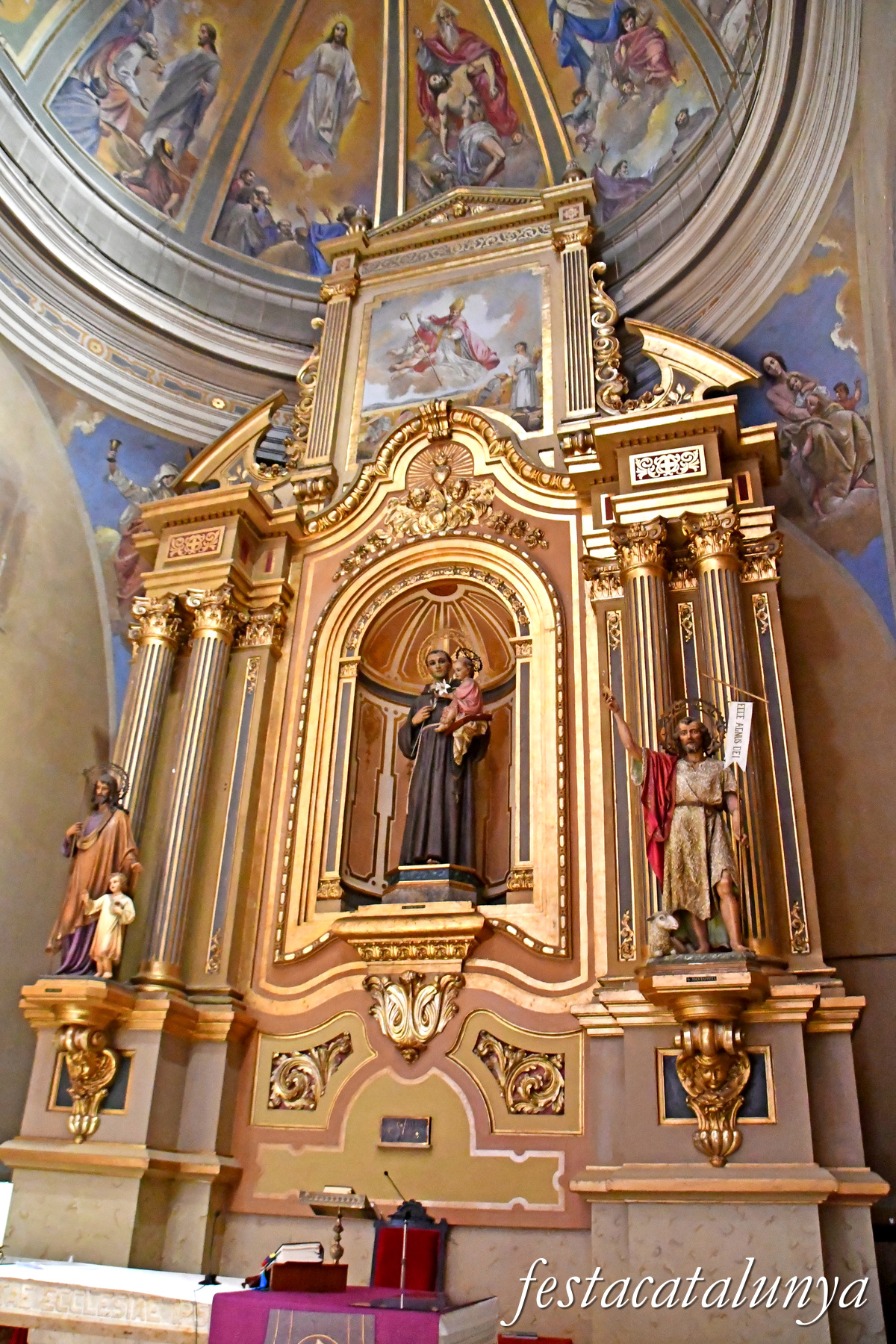 Roquetes - Església parroquial de Sant Antoni de Pàdua