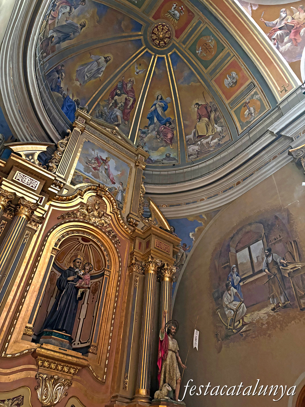 Roquetes - Església parroquial de Sant Antoni de Pàdua 