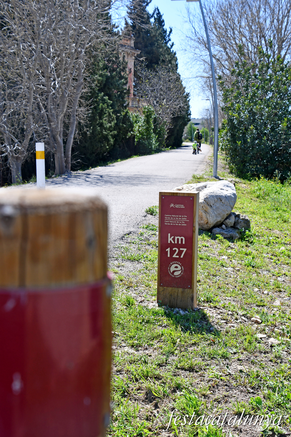 La Via Verda de la Val de Zafán, camí de sensacions al seu pas per Roquetes ***