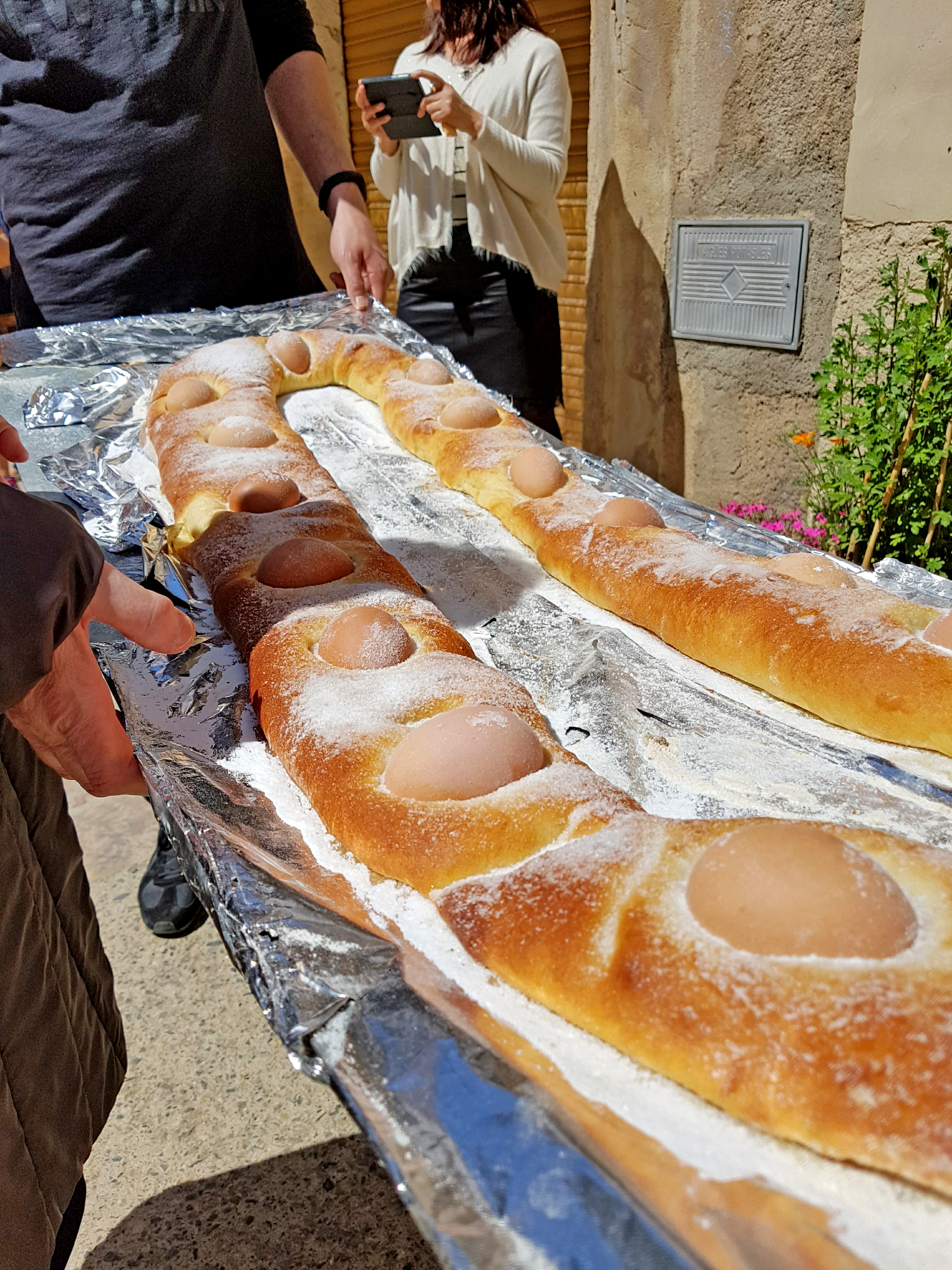 Rifa de les Mones de Pasqua a Cabacés