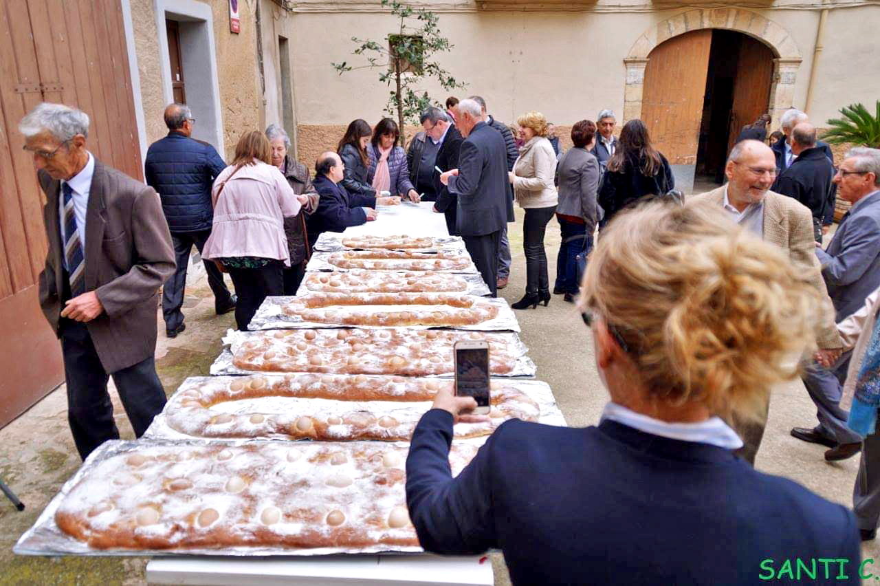 Rifa de les Mones de Pasqua a Cabacés
