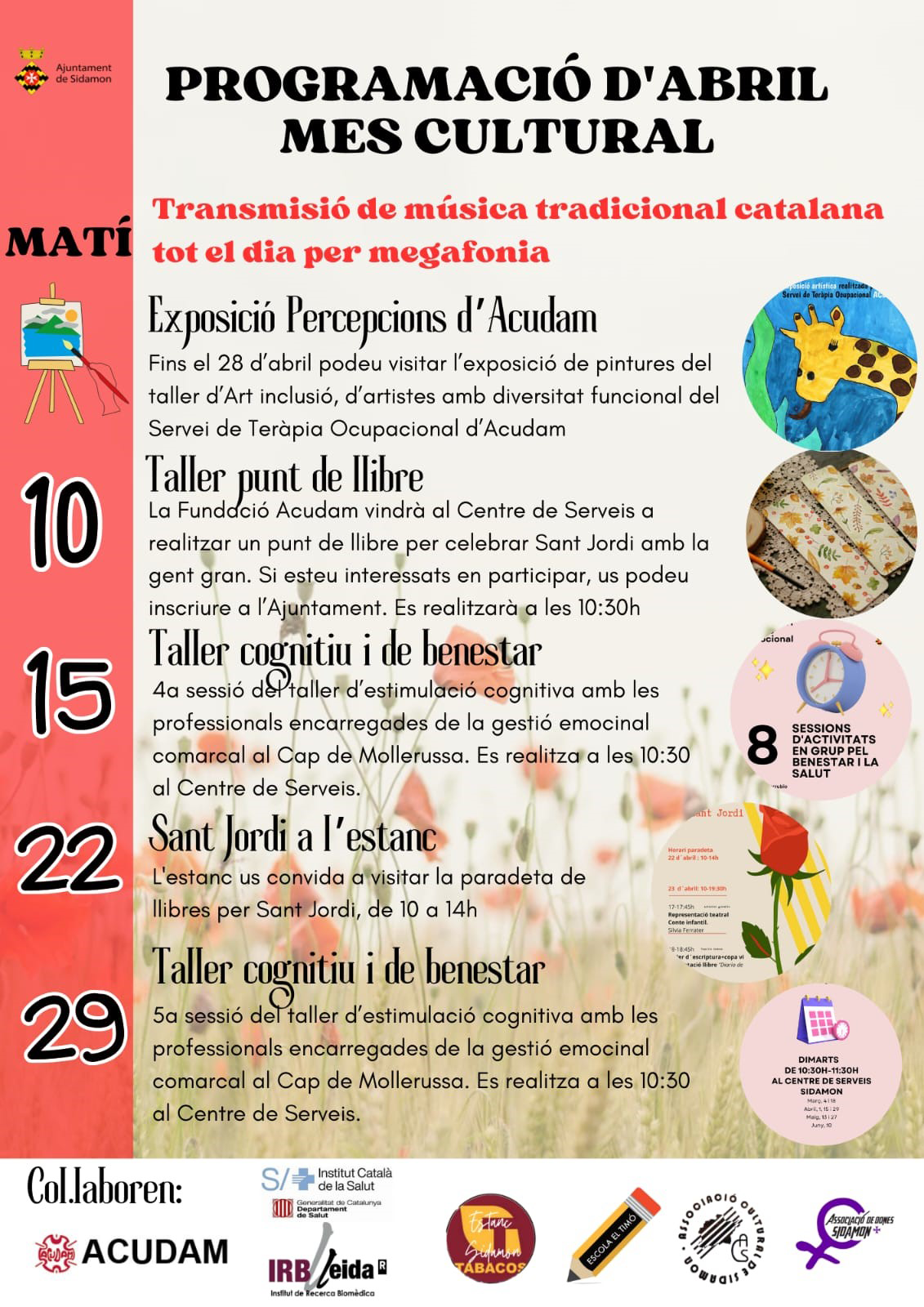 Abril Mes Cultural a Sidamon