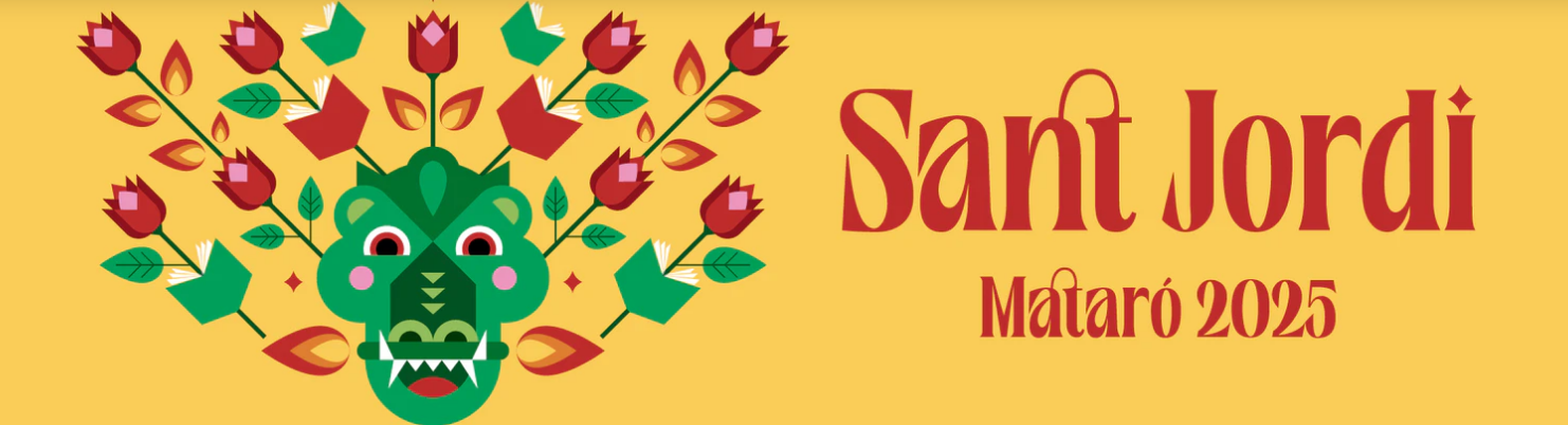 Diada de Sant Jordi a Mataró