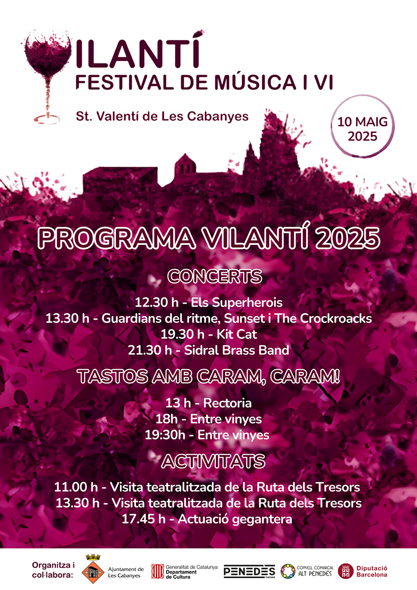 Vilantí, Festival de música i vi a Sant Valentí de Les Cabanyes