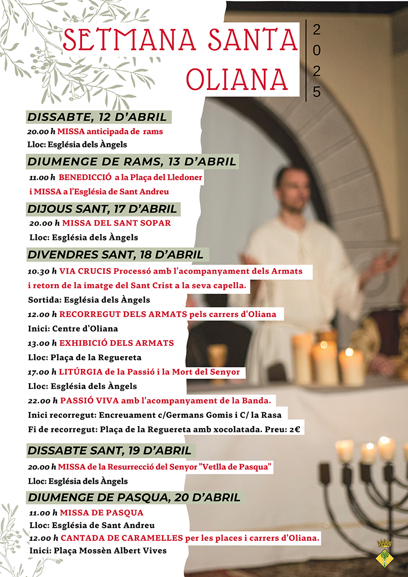 Setmana Santa a Oliana