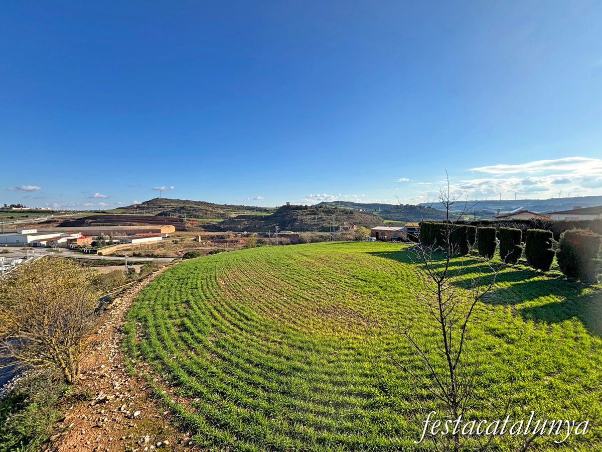 Calonge de Segarra - Vistes panoràmiques des de Dusfort