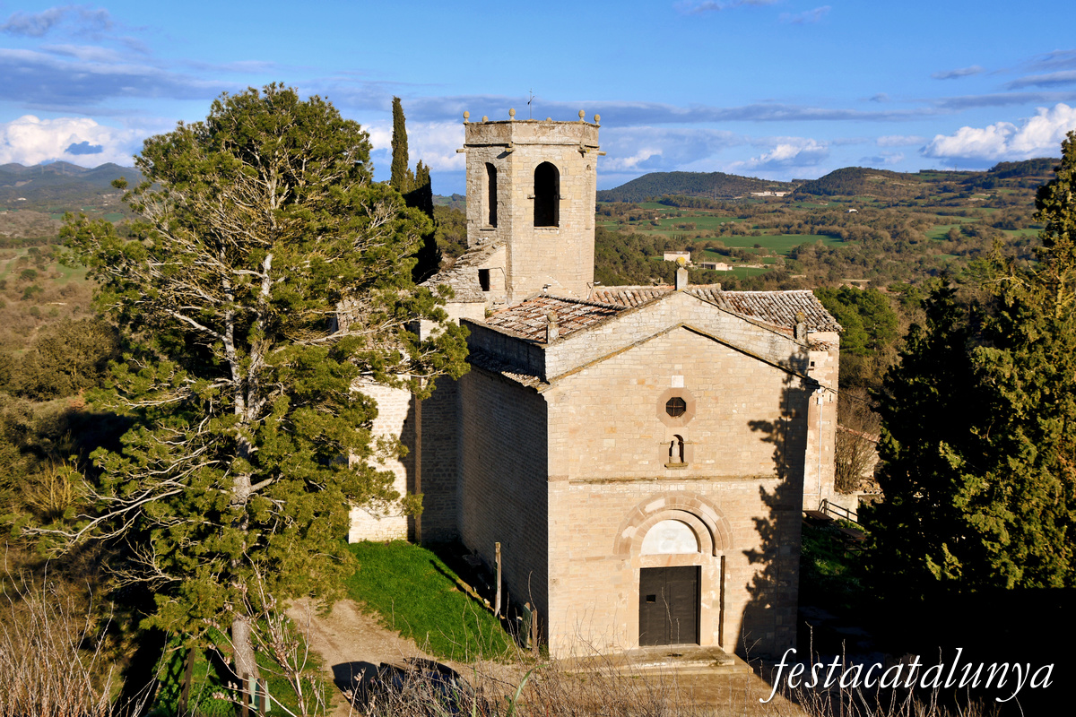 Calonge de Segarra - Església parroquial de Santa Fe