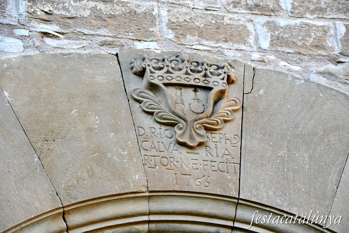 Calonge de Segarra - Església parroquial de Santa Fe