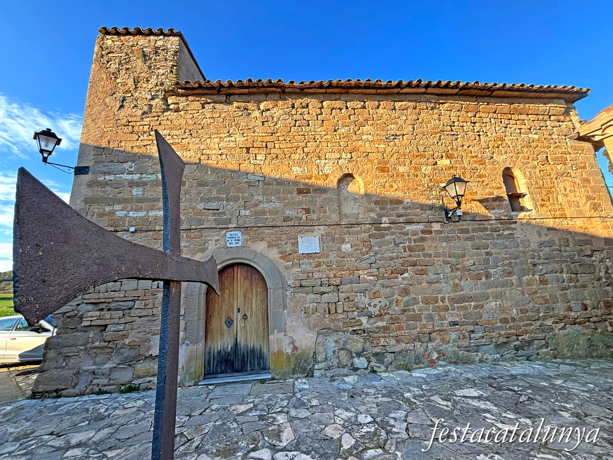 Calonge de Segarra - Església romànica de Sant Pere a Sant Pere de l'Arç
