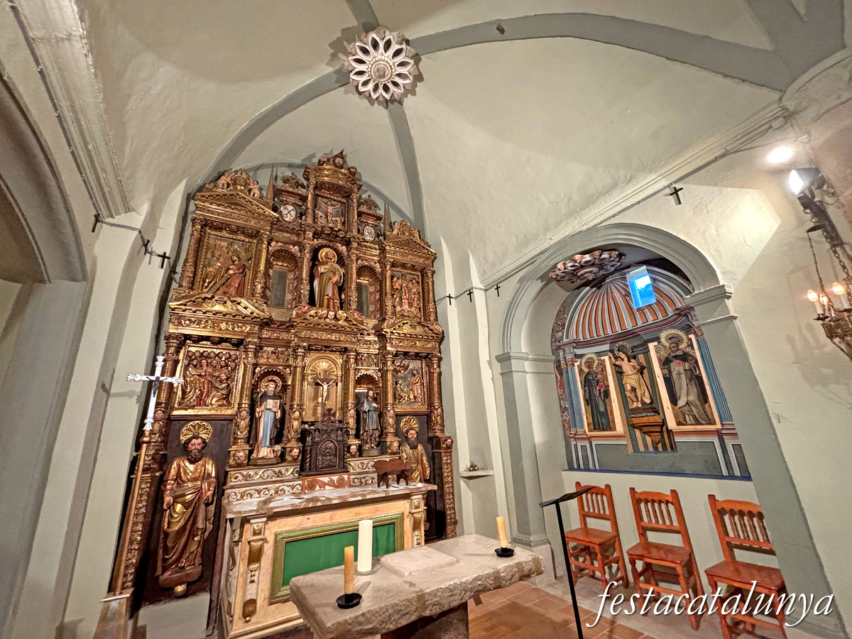 Calonge de Segarra - Retaule de Sant Sebastià a Sant Pere de l'Arç 