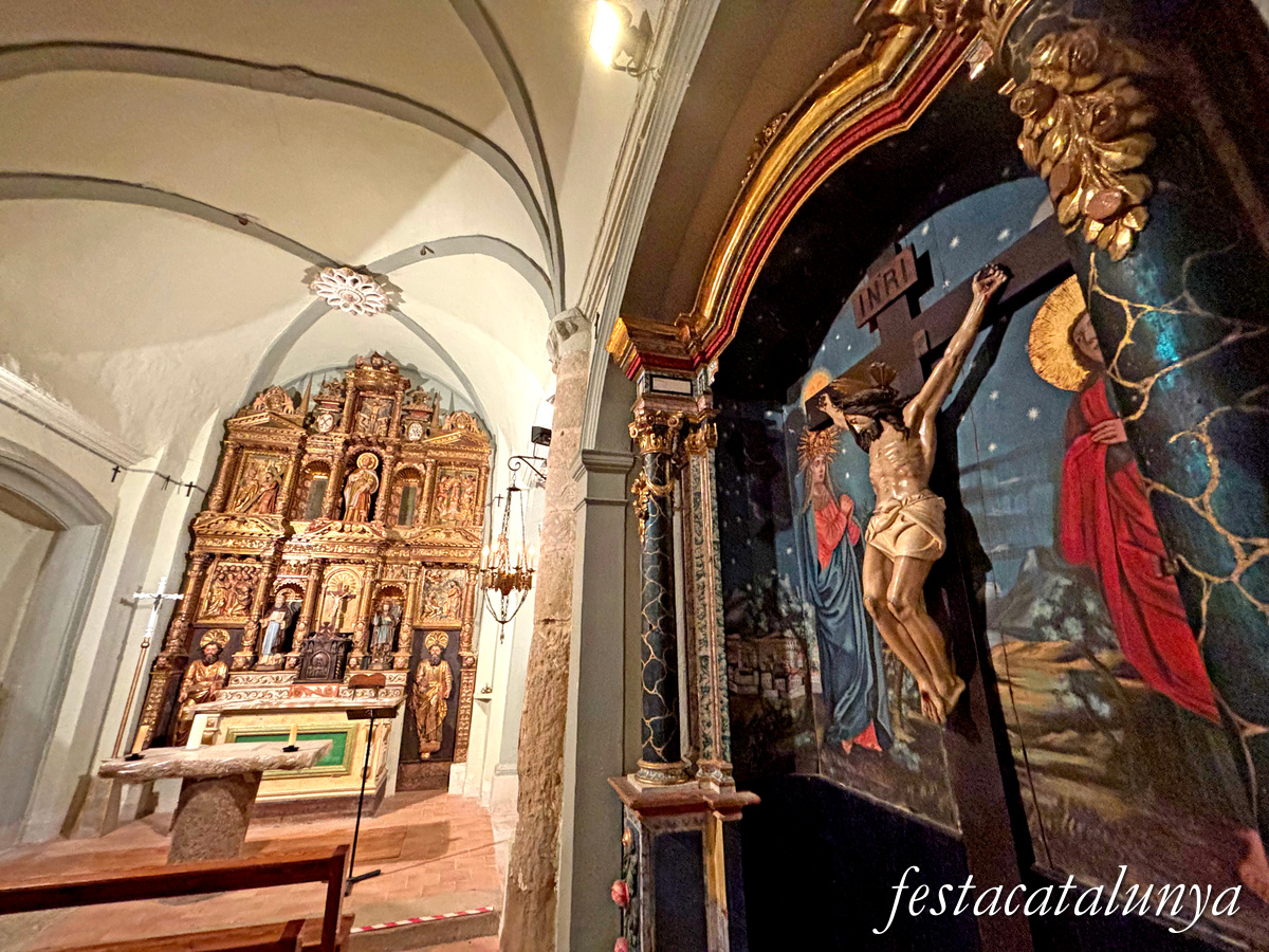 Calonge de Segarra - Retaule del Sant Crist a Sant Pere de l'Arç 