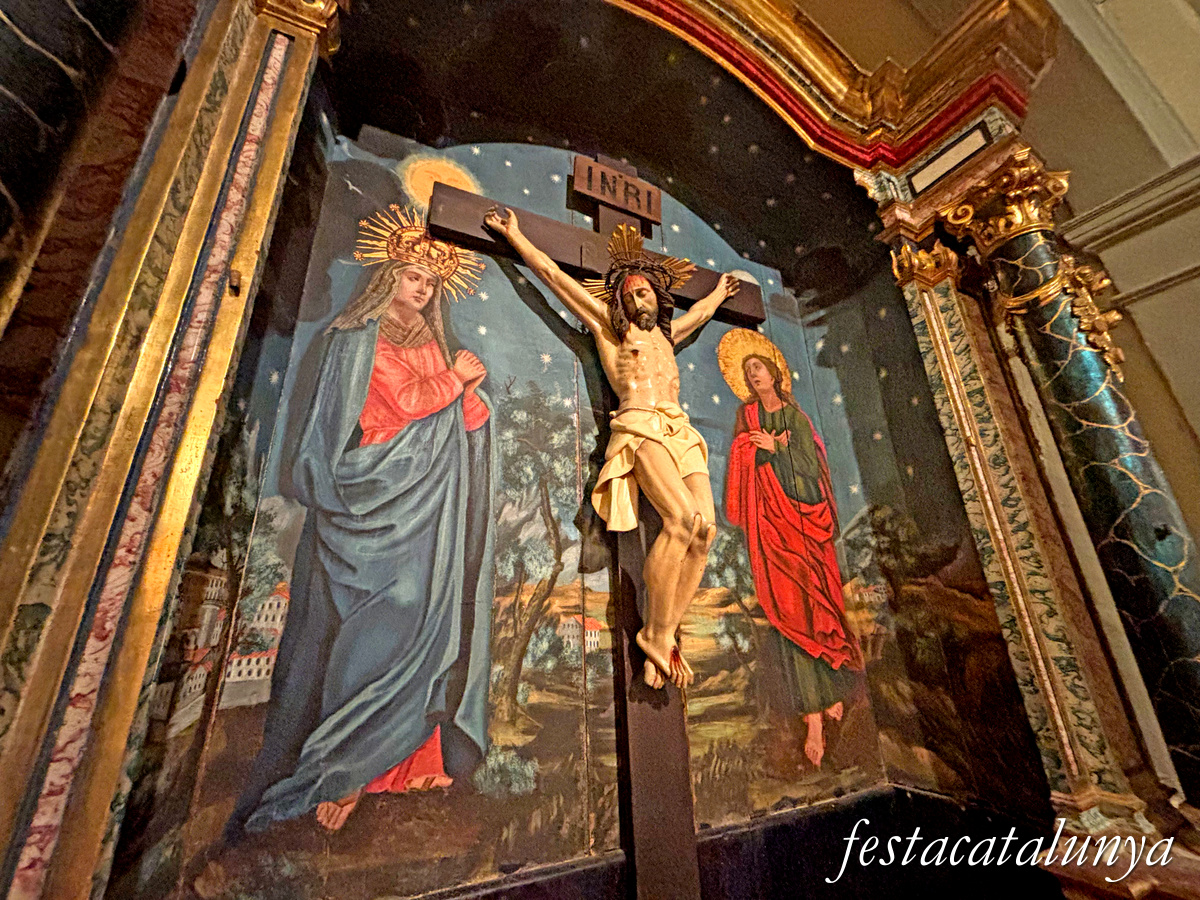Retaule del Sant Crist a Sant Pere de l'Arç ***