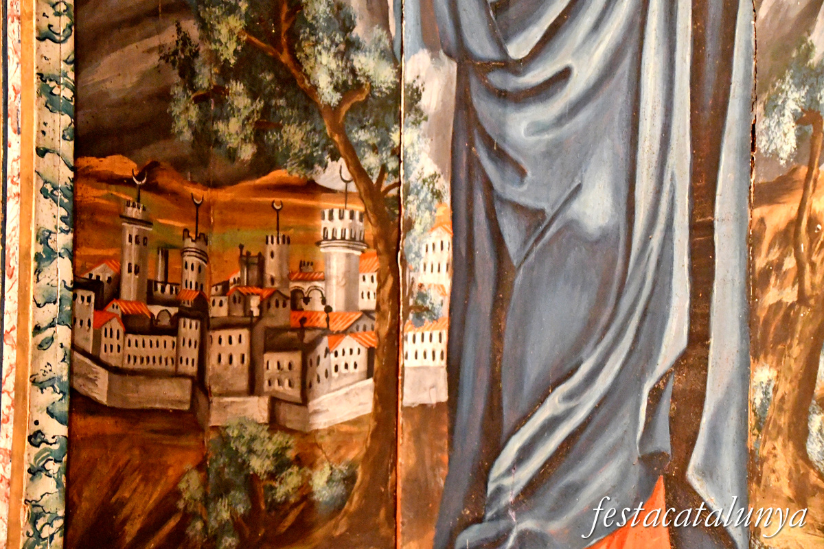 Calonge de Segarra - Retaule del Sant Crist a Sant Pere de l'Arç 