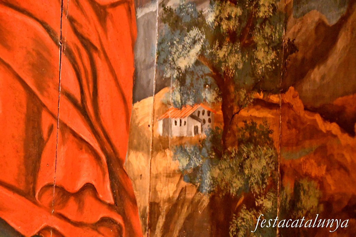 Calonge de Segarra - Retaule del Sant Crist a Sant Pere de l'Arç 