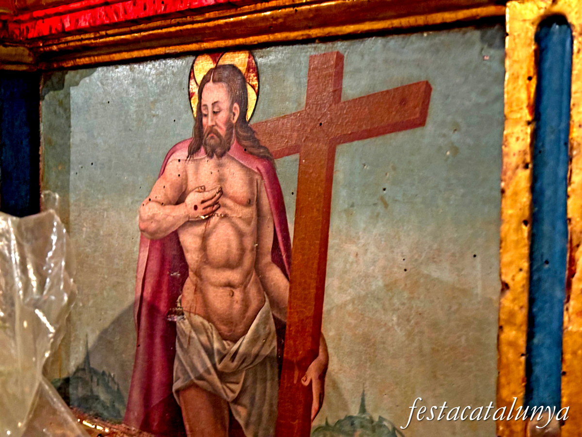 Retaule renaixentista del Roser a Sant Pere de l'Arç ***