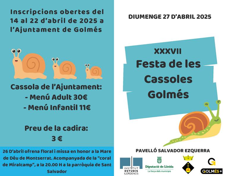 Festa de les Cassoles de Golmés