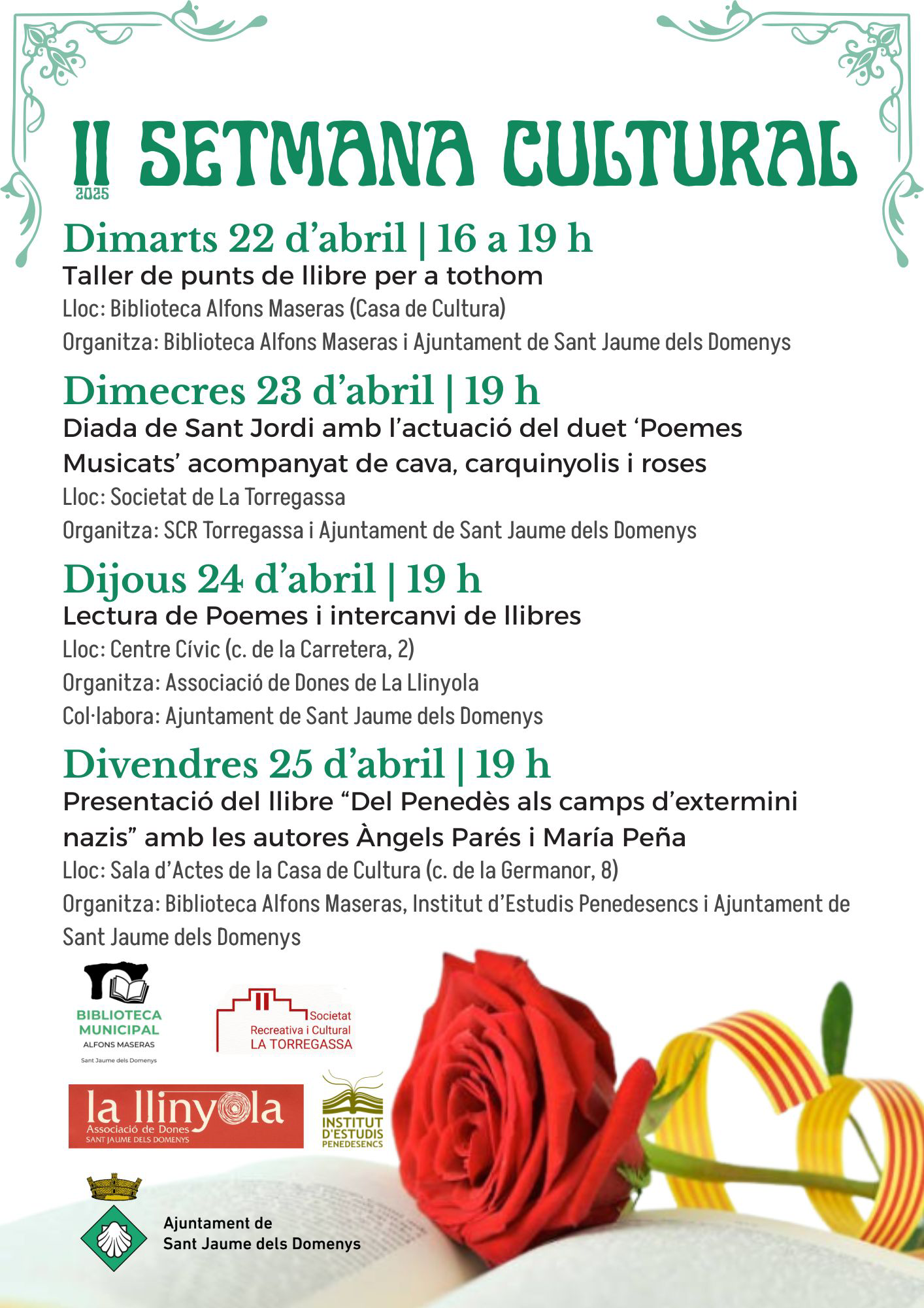 Setmana Cultural a Sant Jaume dels Domenys