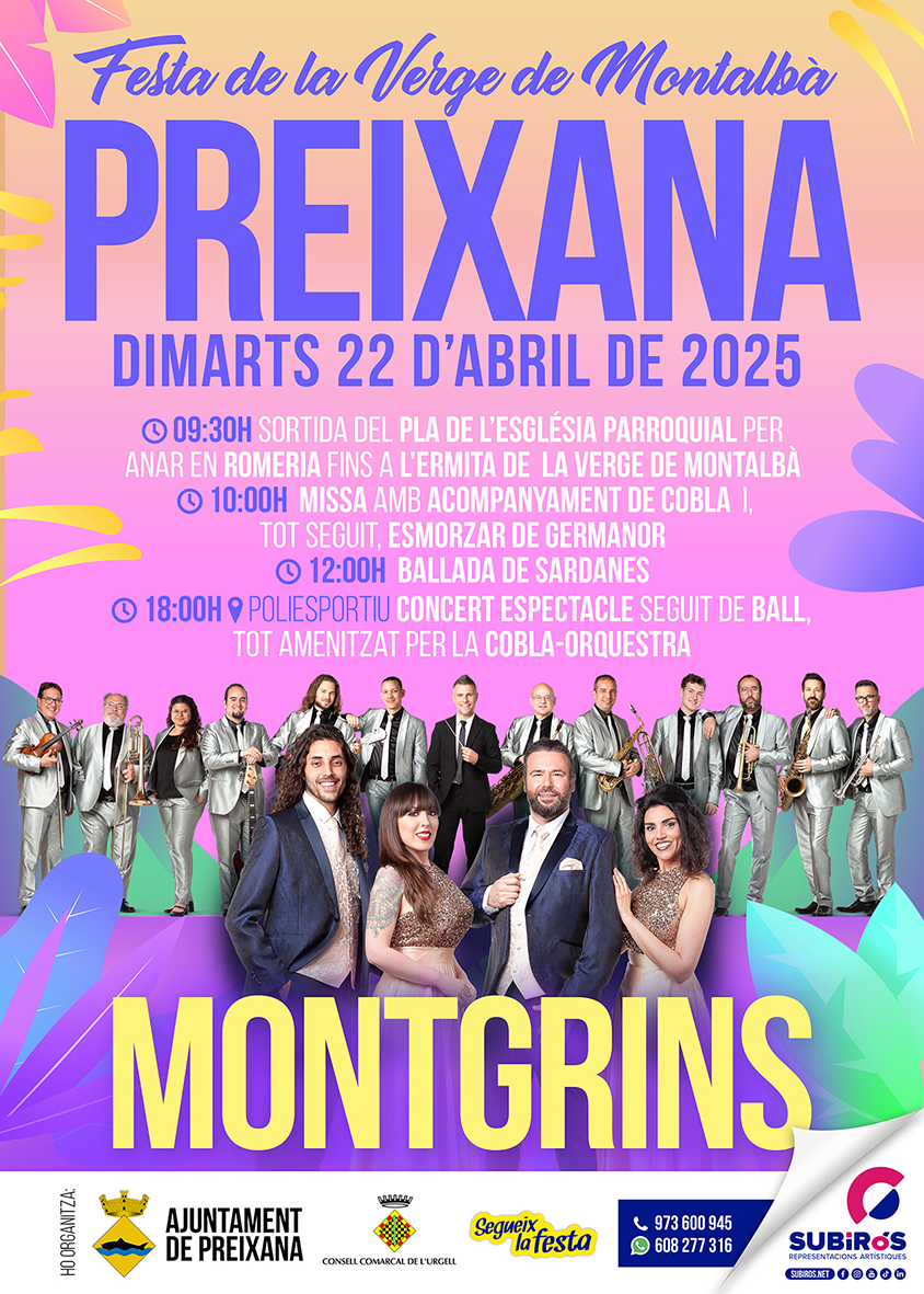 Festa de la Verge de Montalbà a Preixana