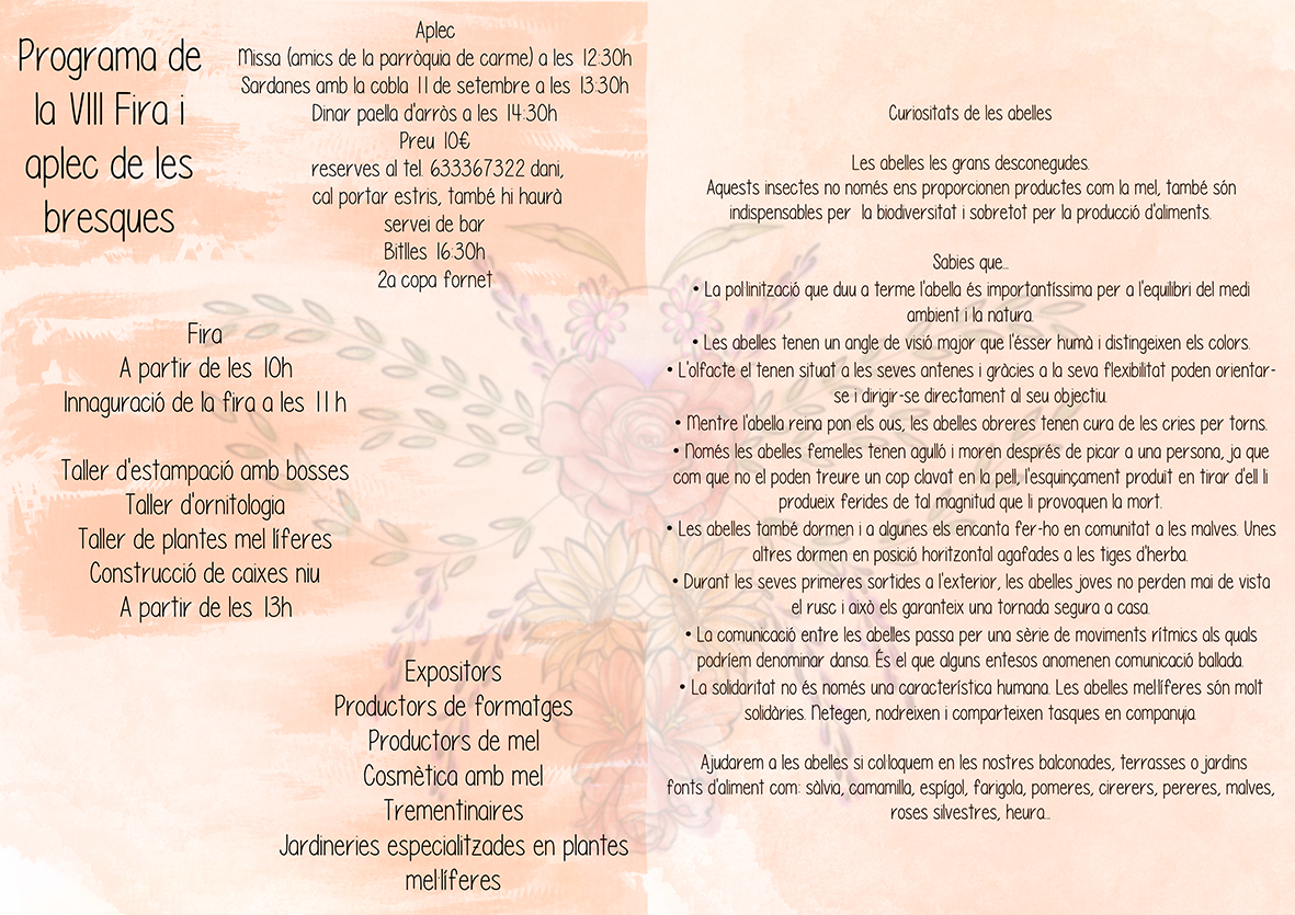 Fira i Aplec de les Bresques a Santa Càndia (Orpí)