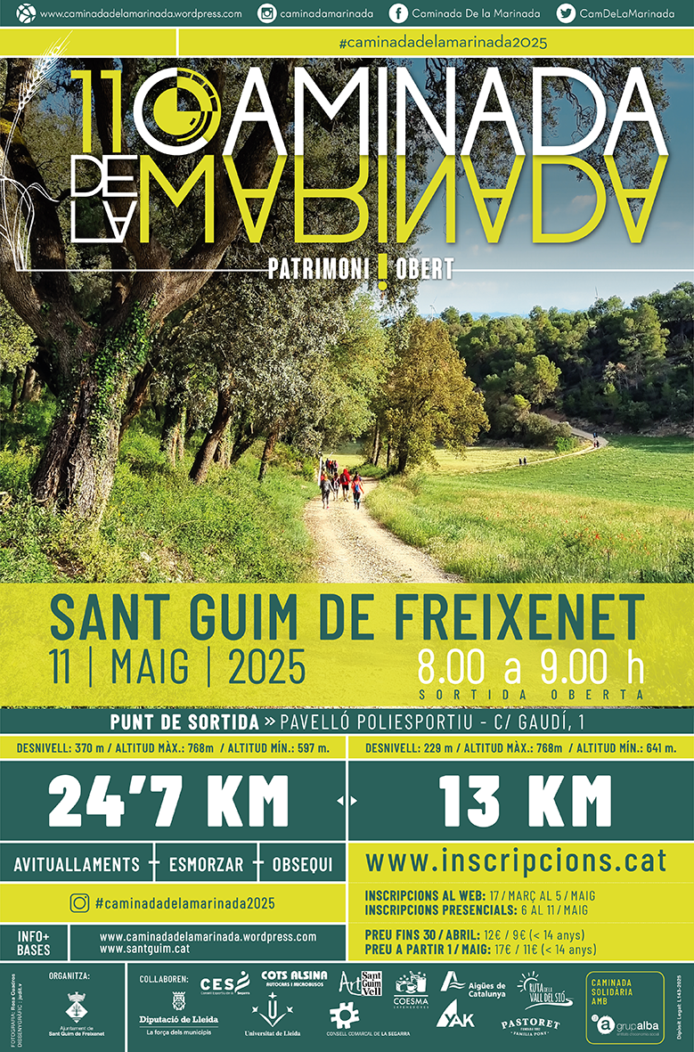 Caminada de la Marinada a Sant Guim de Freixenet