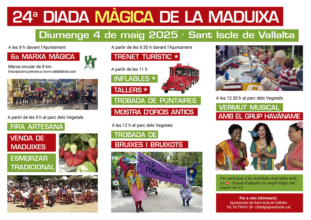 Diada Màgica de la Maduixa a Sant Iscle de Vallalta
