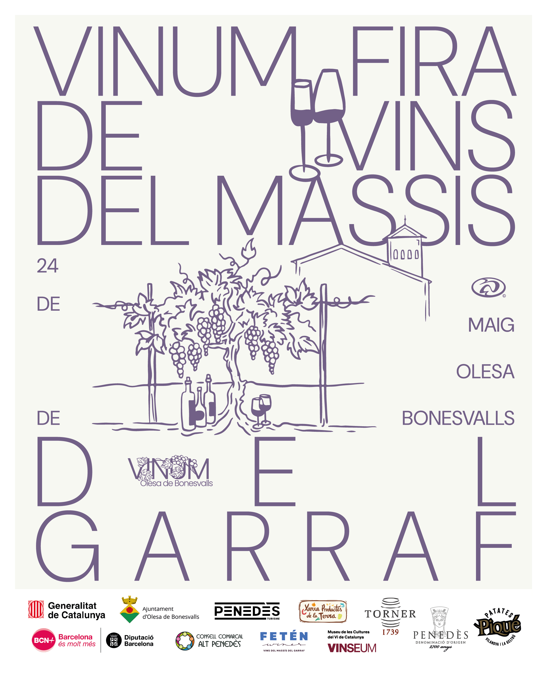 VINUM, Fira de Vins del Massís del Garraf a Olesa de Bonesvalls