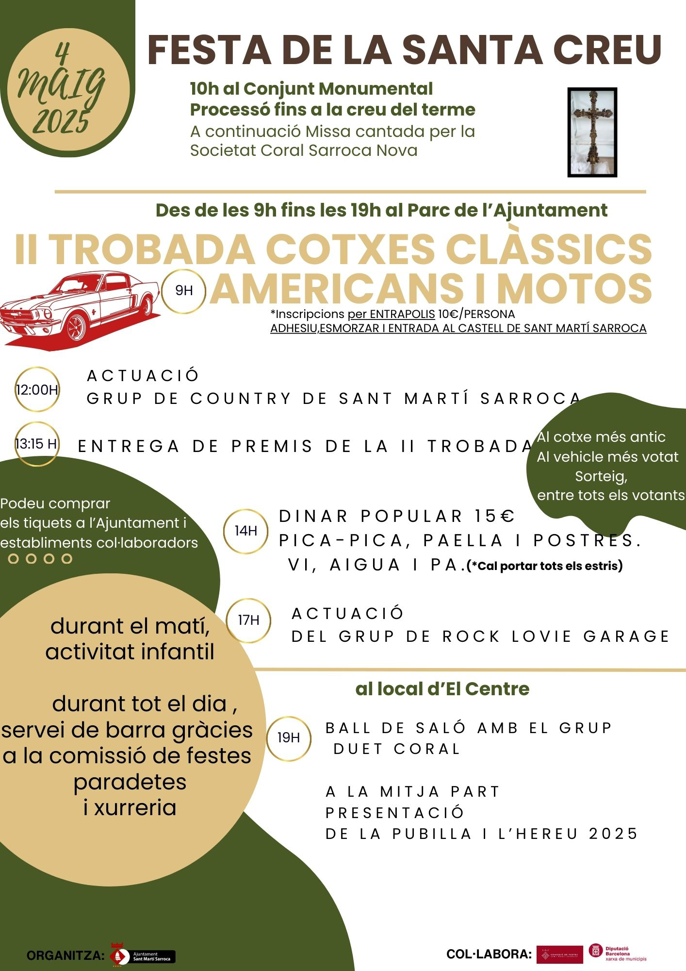 Festa de la Santa Creu a Sant Martí Sarroca