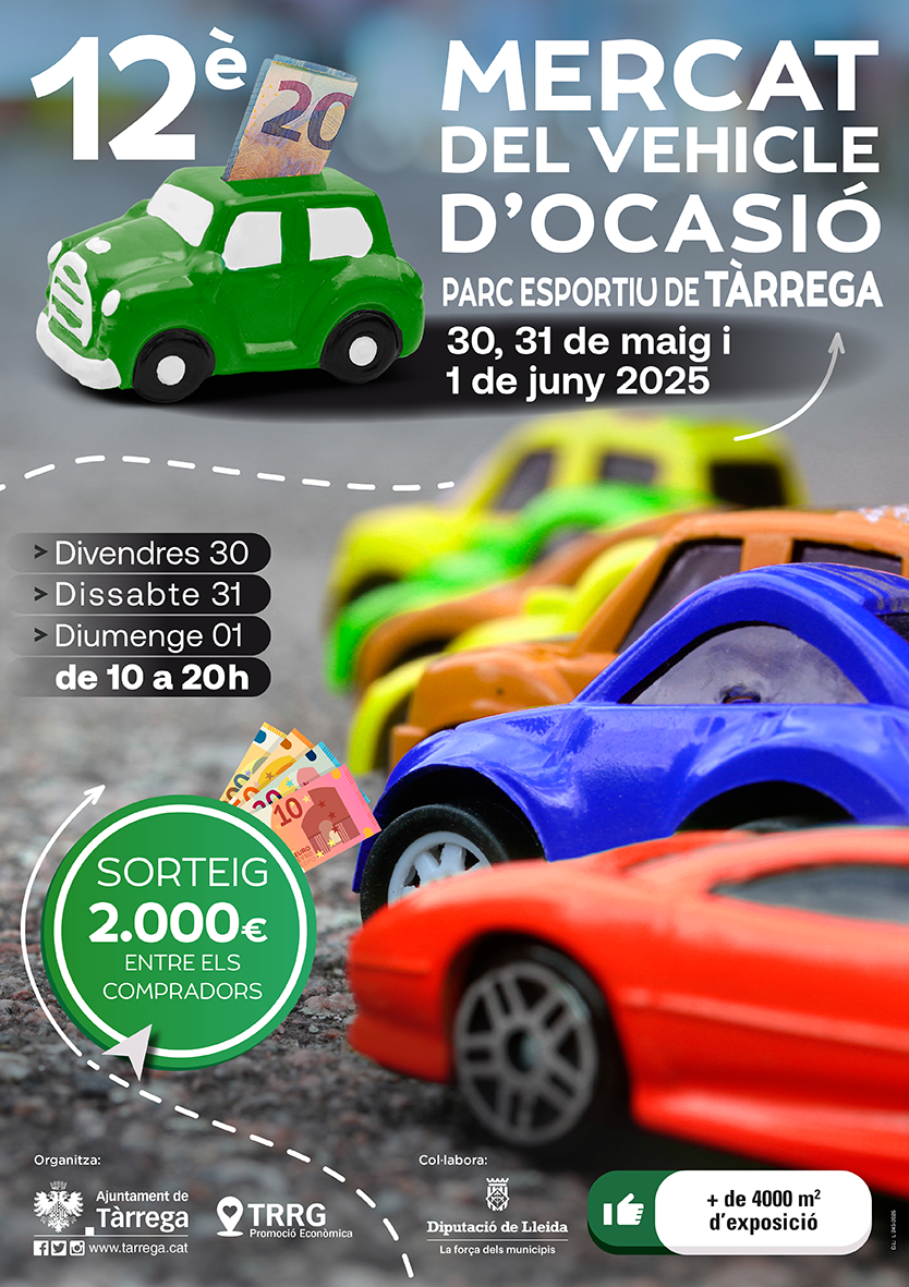 Mercat del Vehicle d'Ocasió a Tàrrega
