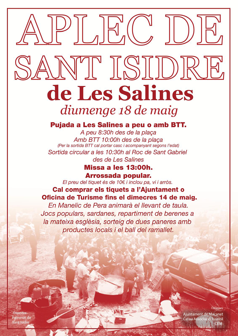 Aplec de Sant Isidre de Les Salines a Maçanet de Cabrenys
