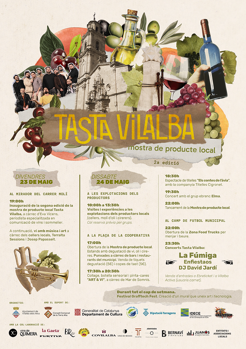 Tasta Vilalba, Mostra de producte local a Vilalba dels Arcs
