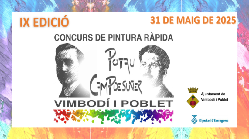 Concurs de Pintura Ràpida Potau-Campdesuñer a Vimbodí i Poblet