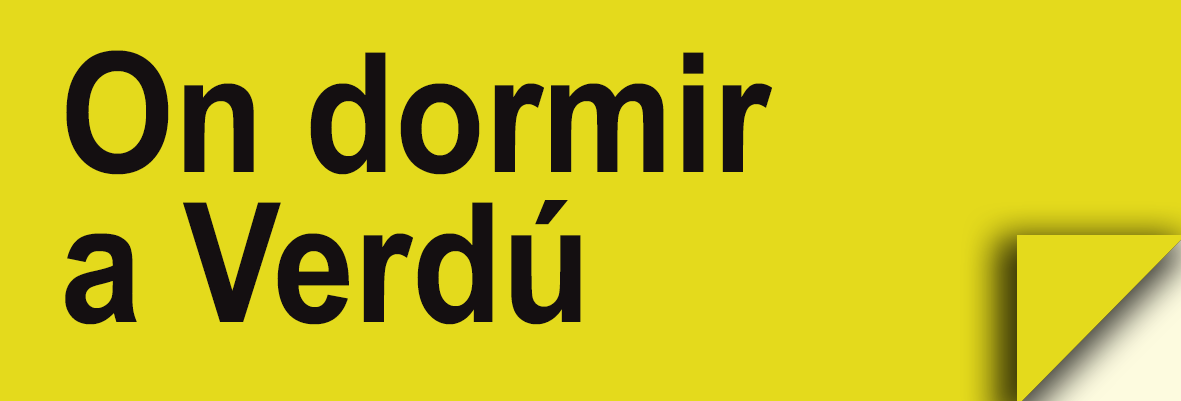 Verdú - On dormir