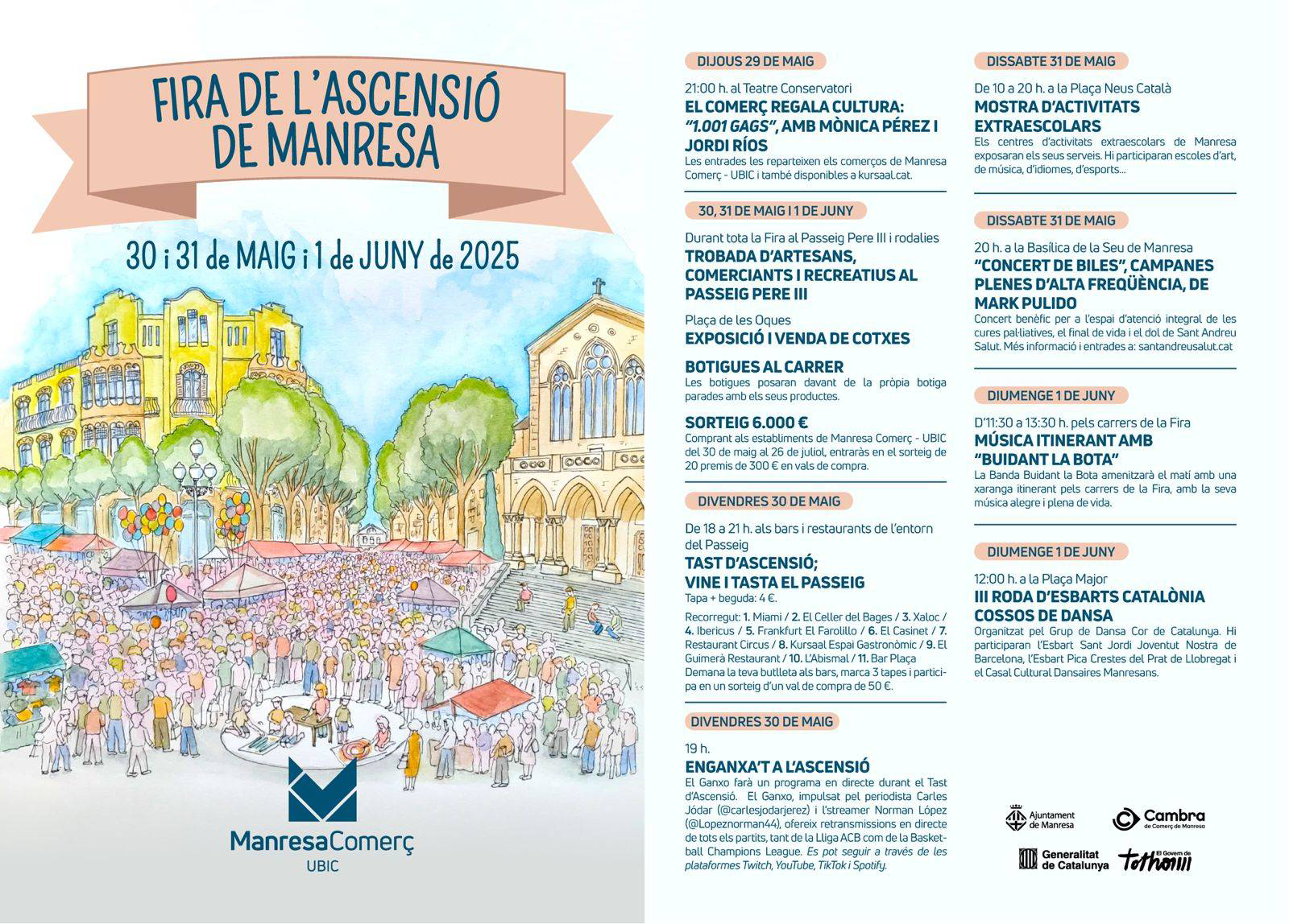 Fira de l'Ascensió a Manresa