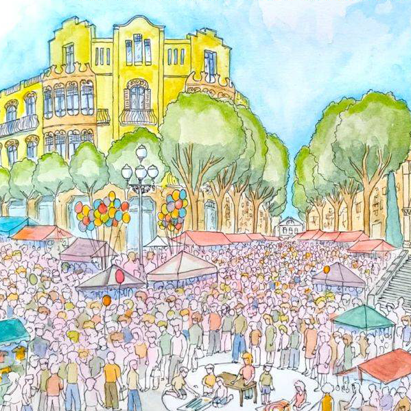 Fira de l'Ascensió a Manresa