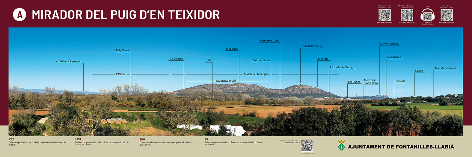 Fontanilles - Mirador del Puig d'En Teixidor 