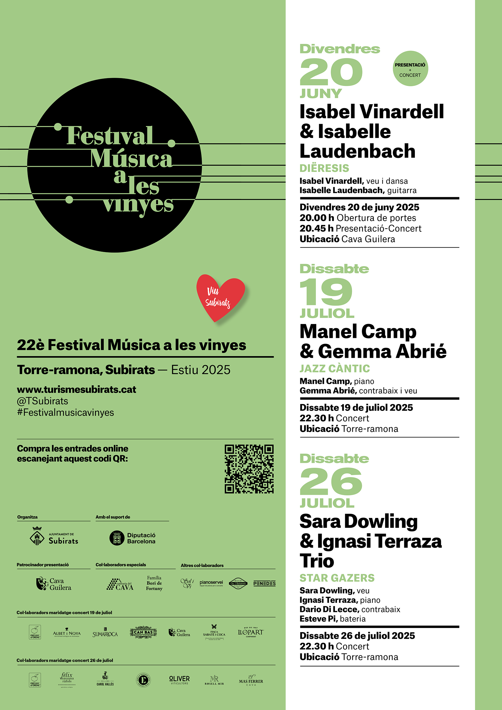 Festival Música a les Vinyes a Subirats