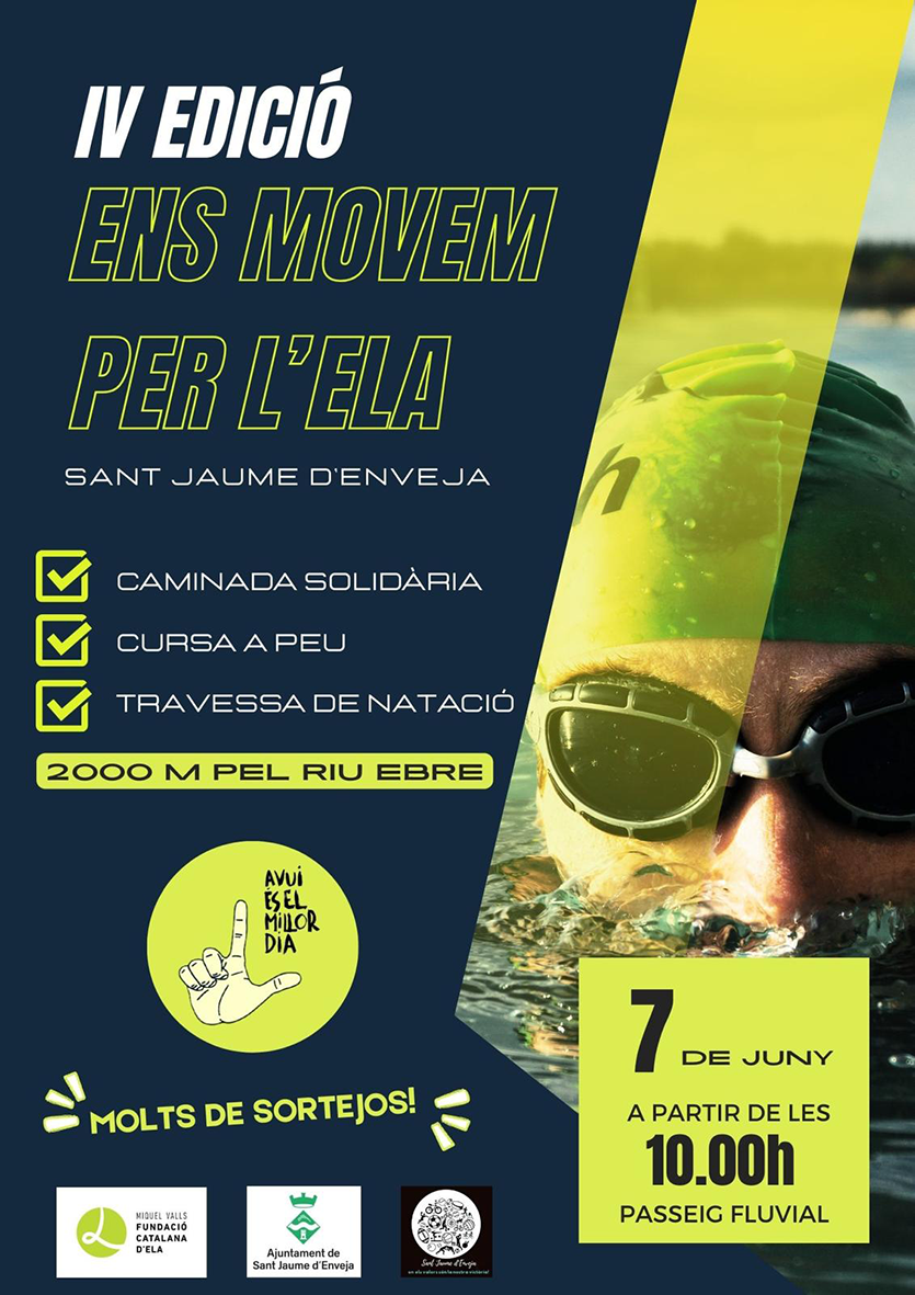 Ens movem per l'ELA a Sant Jaume d'Enveja