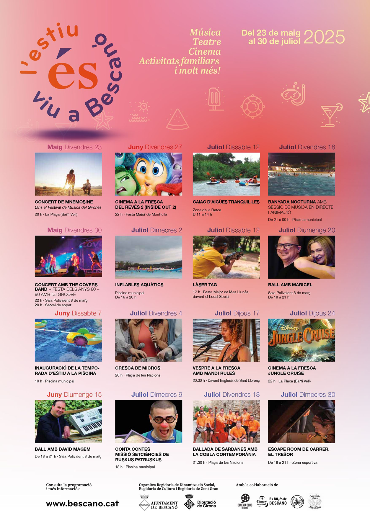 L'estiu és viu a Bescanó