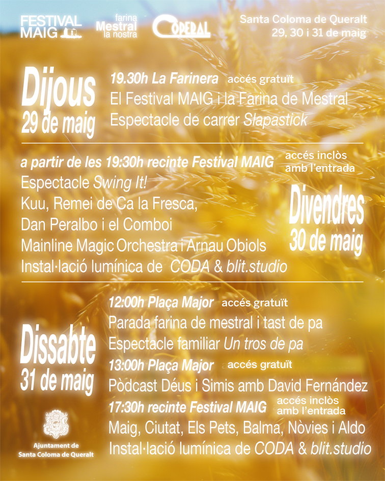 Festival Maig a Santa Coloma de Queralt