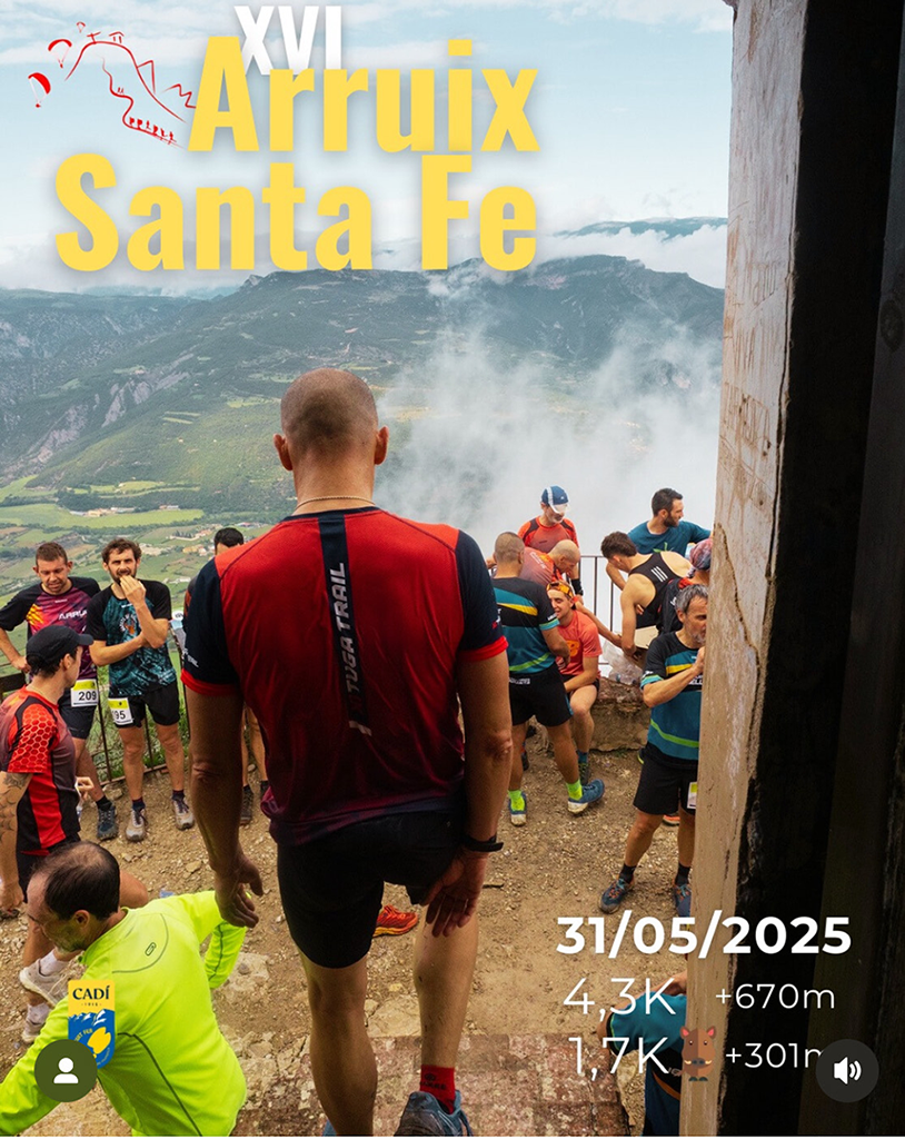 Arruix Santa Fe a Organyà