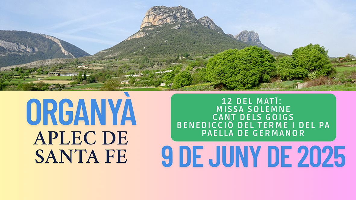 Aplec de Santa Fe a Organyà